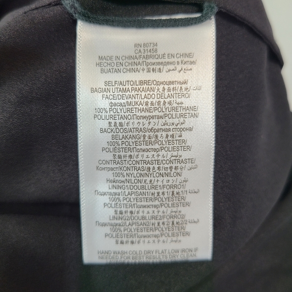 BCBG Max Azria VAL Faux-Leather Dress - Picture 9 of 9